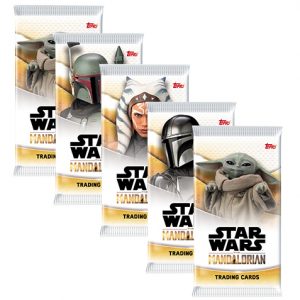 Topps The Mandalorian Trading Cards 2021 - 5x Booster