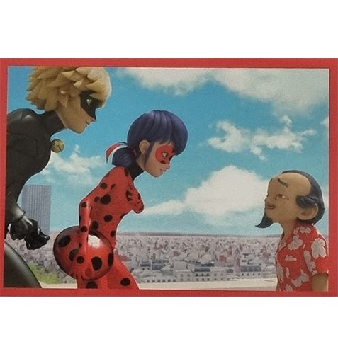 Panini Miraculous Ladybug Heroez in the World Sticker Nr 095