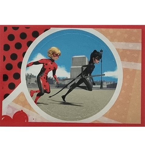 Panini Miraculous Ladybug Heroez in the World Sticker Nr 099