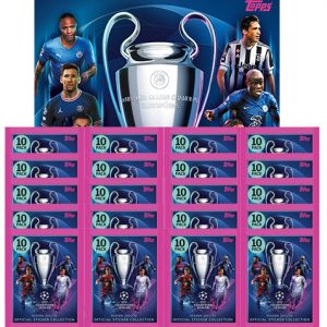 Topps Champions League Sticker 2021/2022 Album + 20x Tüten