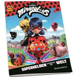 Panini Miraculous Ladybug Heroez in the World Sticker Album