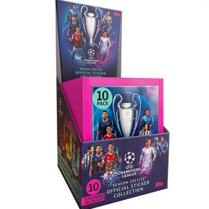 Topps Champions League Sticker 2021/2022 Display