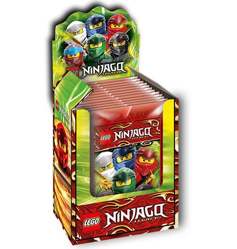 Lego Ninjago Legacy Sticker Serie 50 Tüten 250 Sticker 