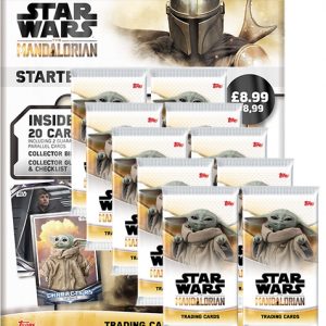 Topps The Mandalorian Trading Cards Starter + 10x Booster
