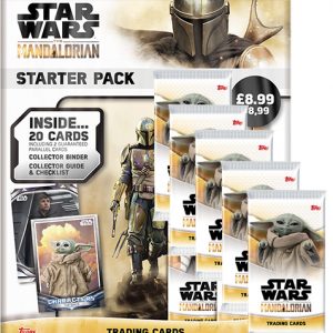 Topps The Mandalorian Trading Cards Starter + 5x Booster