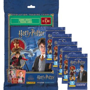 Panini Harry Potter Evolution Trading Cards 1x Starter + 5x Booster