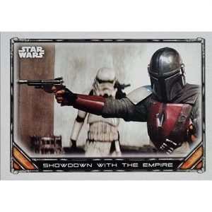 Topps The Mandalorian Trading Cards 2021 Nr 002 Showdown with the Empire
