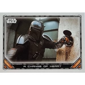 Topps The Mandalorian Trading Cards 2021 Nr 026 A change of heart