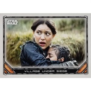 Topps The Mandalorian Trading Cards 2021 Nr 031 Village under siege