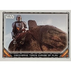 Topps The Mandalorian Trading Cards 2021 Nr 048 Discovering Toros change of plan