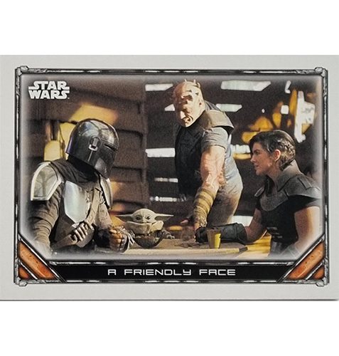 Topps The Mandalorian Trading Cards 2021 Nr 061 A friendly face