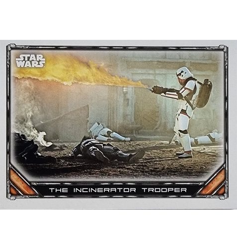 Topps The Mandalorian Trading Cards 2021 Nr 073 The Incinerator Trooper