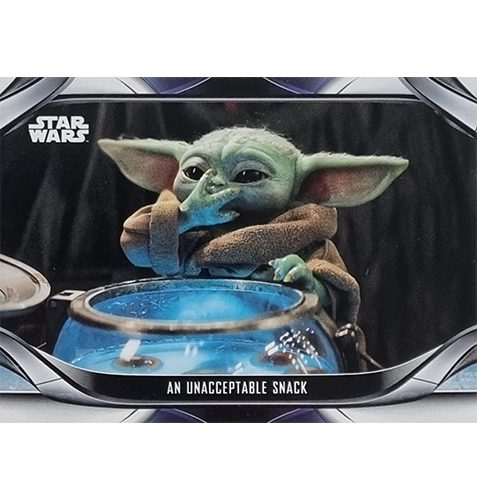 Topps The Mandalorian Trading Cards 2021 Nr 093 An unacceptable snack