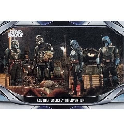 Topps The Mandalorian Trading Cards 2021 Nr 106 Another unlikely Intervention