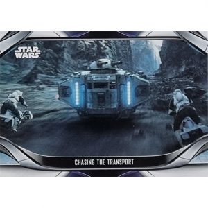 Topps The Mandalorian Trading Cards 2021 Nr 118 Chasing the Transport