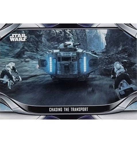 Topps The Mandalorian Trading Cards 2021 Nr 118 Chasing the Transport
