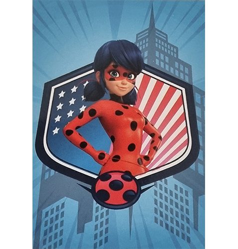 Panini Miraculous Ladybug Heroez in the World Sticker Nr C12