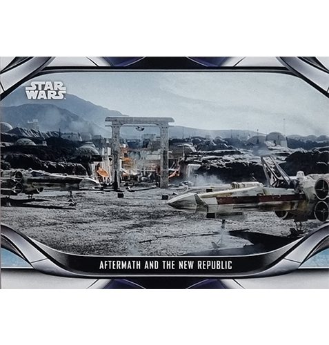 Topps The Mandalorian Trading Cards 2021 Nr 121 Aftermath and the New Republic