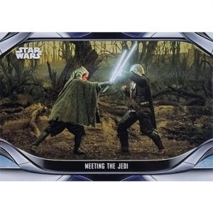 Topps The Mandalorian Trading Cards 2021 Nr 124 Meeting the Jedi