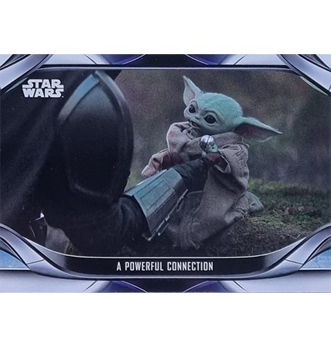 Topps The Mandalorian Trading Cards 2021 Nr 127 A powerful Connection