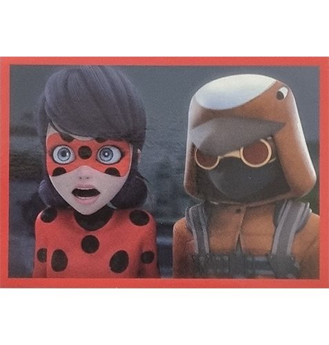 Panini Miraculous Ladybug Heroez in the World Sticker Nr 136
