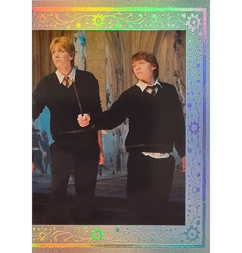 Panini Harry Potter Evolution Trading Cards Nr 231 The Weasleys Parallel Silber