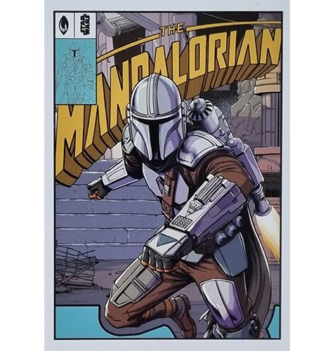 Topps The Mandalorian Trading Cards 2021 Nr CC 1 Comic Book