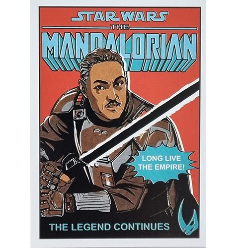 Topps The Mandalorian Trading Cards 2021 Nr CC 4 Comic Book