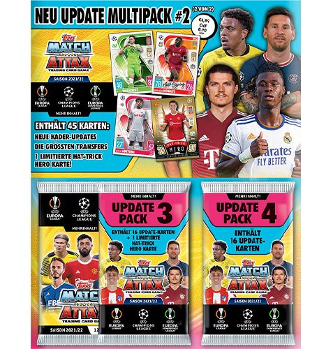Topps Champions League 2021/2022 1x Update Multipack 2