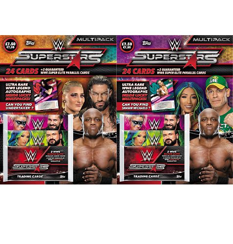 Topps WWE Superstars 2021 Multipack Version 1 und 2