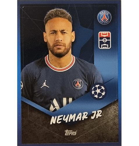 Topps Champions League Sticker 2021/2022 Nr 101 Neymar Jr