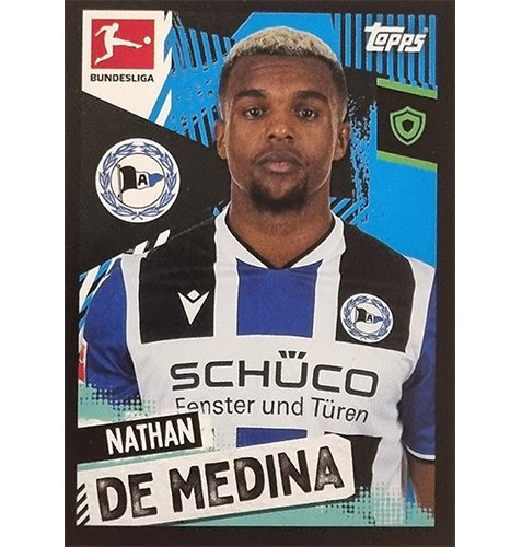 Topps Bundesliga Sticker Saison 2021/2022 Nr 108 Nathan De Medina