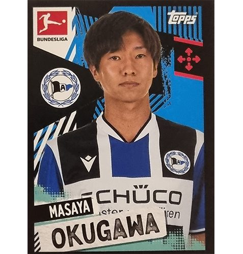 Topps Bundesliga Sticker Saison 2021/2022 Nr 111 Masaya Okugawa