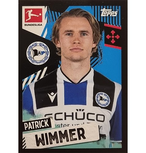 Topps Bundesliga Sticker Saison 2021/2022 Nr 114 Patrick Wimmer
