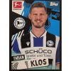 Topps Bundesliga Sticker Saison 2021/2022 Nr 119 Fabian Klos