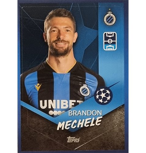 Topps Champions League Sticker 2021/2022 Nr 125 Brandon Mechele