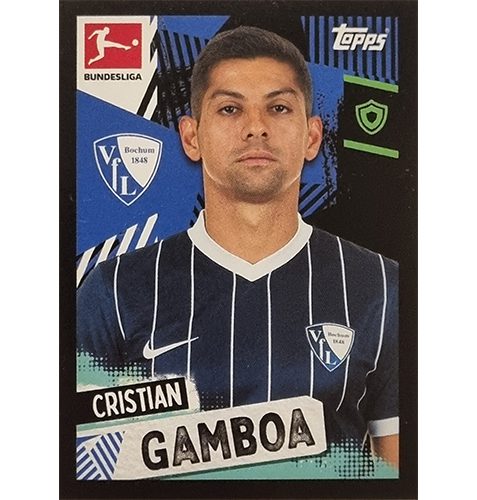Topps Bundesliga Sticker Saison 2021/2022 Nr 132 Cristian Gamboa