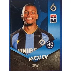 Topps Champions League Sticker 2021/2022 Nr 138 Wesley