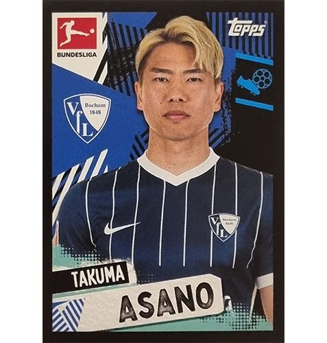 Topps Bundesliga Sticker Saison 2021/2022 Nr 139 Takuma Asano