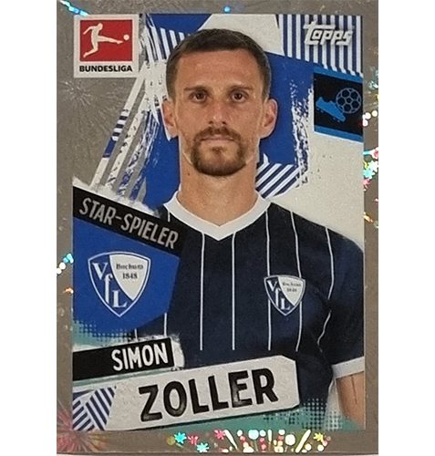 Topps Bundesliga Sticker Saison 2021/2022 Nr 142 Simon Zoller