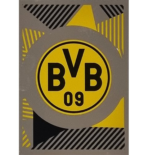 Topps Bundesliga Sticker Saison 2021/2022 Nr 143 Borussia Dortmund Logo