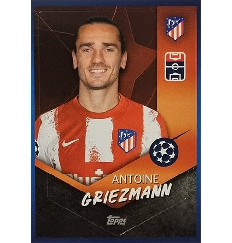 Topps Champions League Sticker 2021/2022 Nr 153 Antoine Griezmann