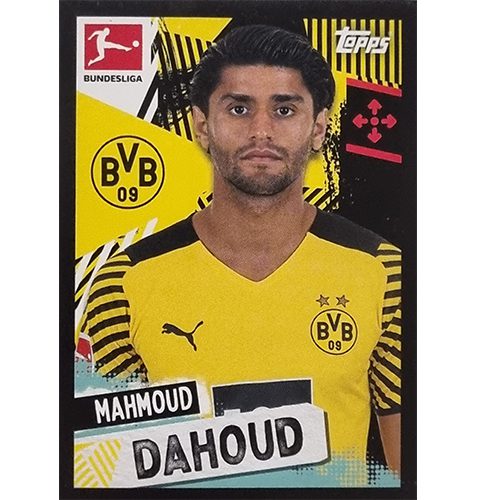 Topps Bundesliga Sticker Saison 2021/2022 Nr 157 Mahmoud Dahoud