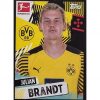 Topps Bundesliga Sticker Saison 2021/2022 Nr 158 Julian Brandt