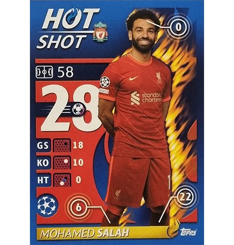 Topps Champions League Sticker 2021/2022 Nr 159 Mohamed Salah