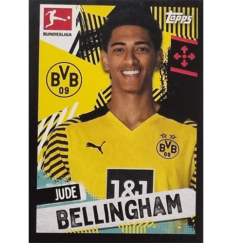 Topps Bundesliga Sticker Saison 2021/2022 Nr 160 Jude Bellingham