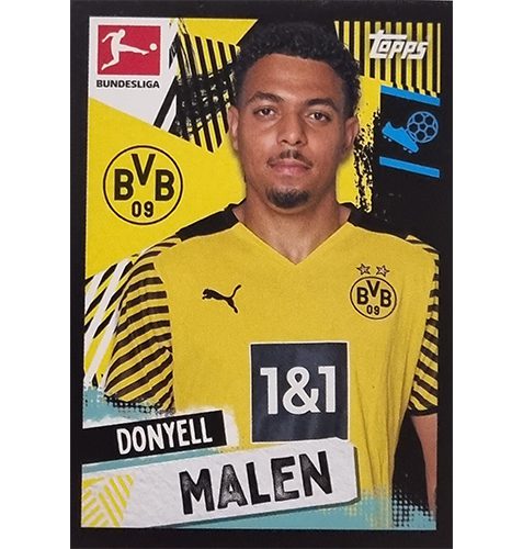 Topps Bundesliga Sticker Saison 2021/2022 Nr 162 Donyell Malen