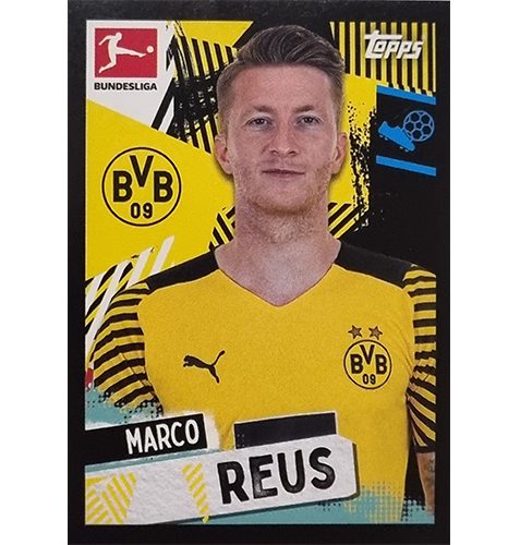 Topps Bundesliga Sticker Saison 2021/2022 Nr 163 Marco Reus