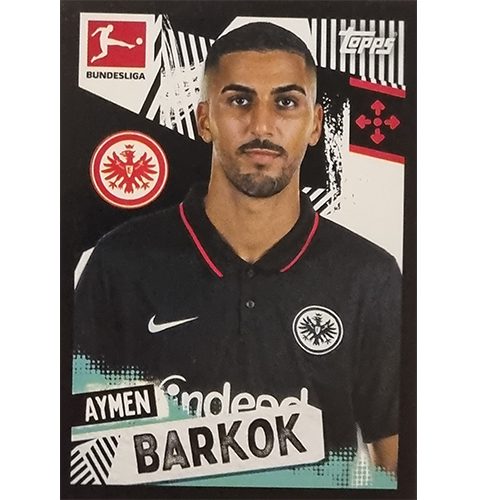 Topps Bundesliga Sticker Saison 2021/2022 Nr 179 Aymen Barkok