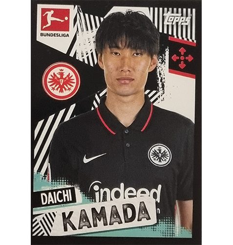 Topps Bundesliga Sticker Saison 2021/2022 Nr 181 Daichi Kamada